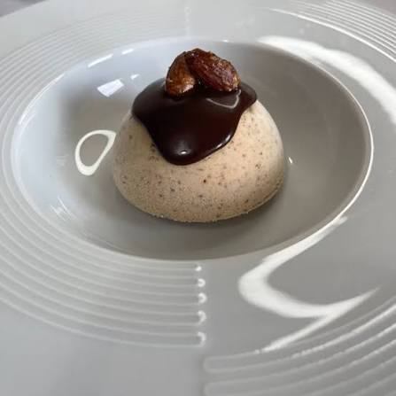 Parfait alle mandorle della Trattoria BOEO
